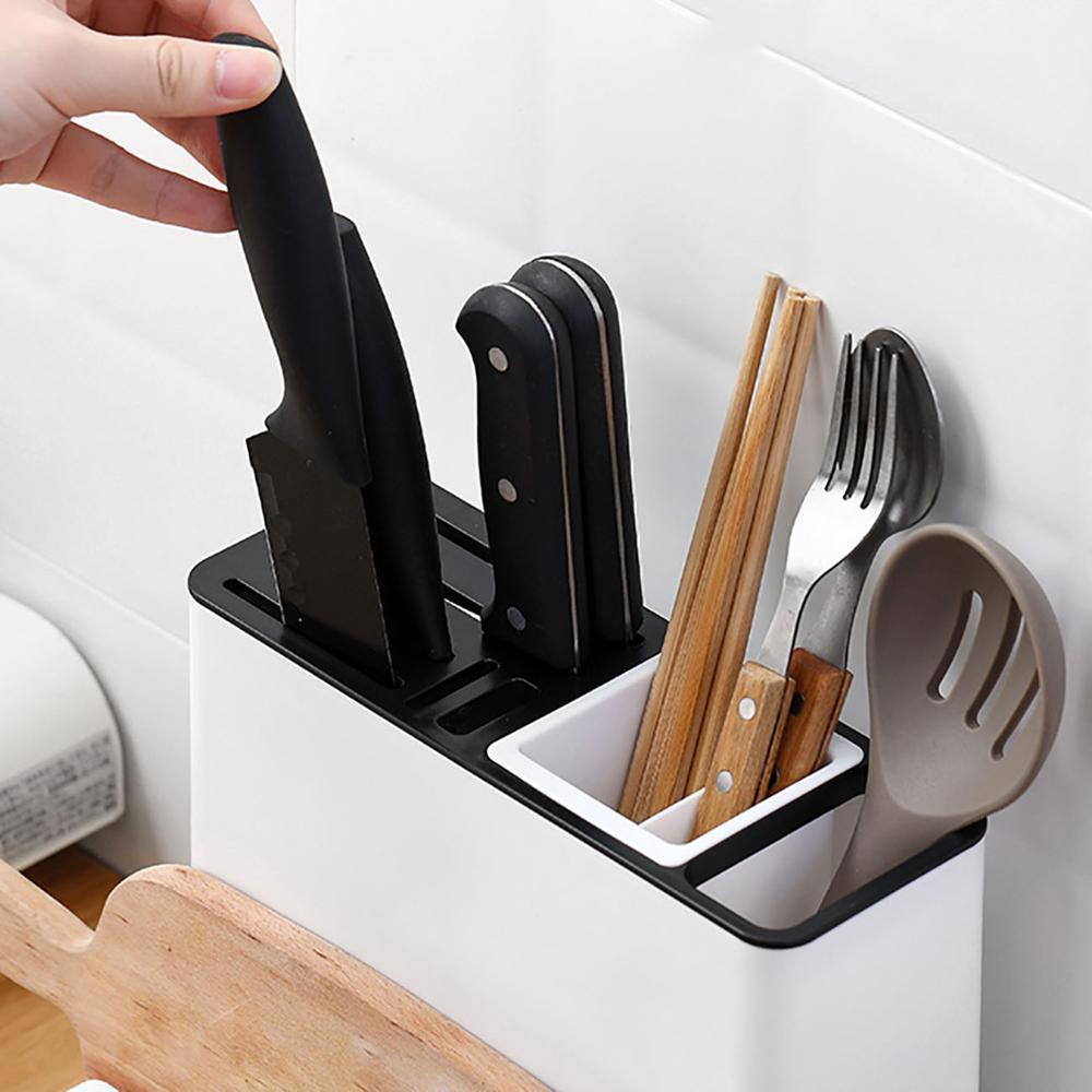 Plastic Tableware & Knife Rack Organizer - Idea Spark Hub