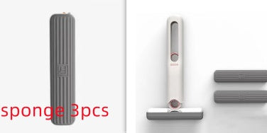 Mini Foldable Sponge Mop for Floor and Glass Cleaning - Idea Spark Hub