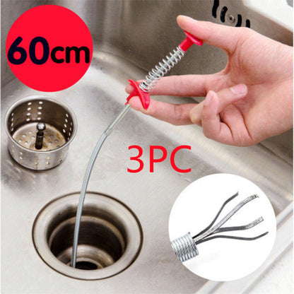 60cm Sewer Dredger Spring Pipe Cleaning Tool - Idea Spark Hub 
