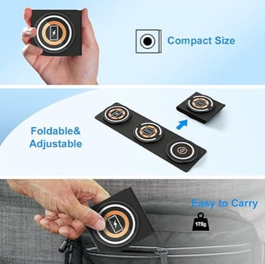 Wireless Charger For Phone, Watch & Earbuds