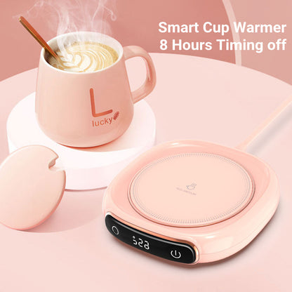 Smart Coffee Mug Warmer Thermal Coaster Pad - Idea Spark Hub 