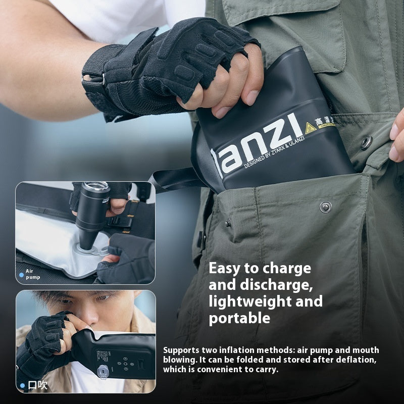 Ulanzi Excellent Basket UA20 Gas Column Light 20W Inflatable Stick Light Handheld Fill Light Anchor Indoor Photography Lighting