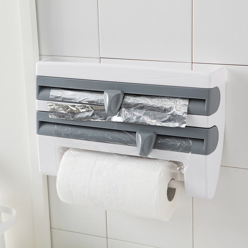 4-in-1 Kitchen Roll Holder and Dispenser - Idea Spark Hub 