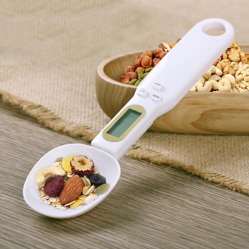 LCD Digital Measuring Spoon Scale for Kitchen Use - Idea Spark Hub 