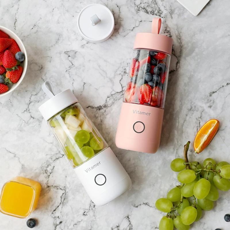 Portable USB Rechargeable Blender for Smoothies and Juices - Idea Spark Hub 