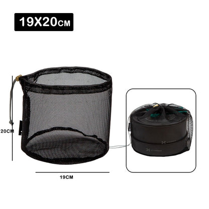 Outdoor Set Pot And Cooking Utensils Storage Net Bag