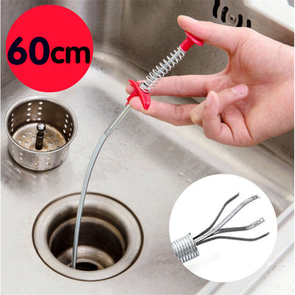 60cm Sewer Dredger Spring Pipe Cleaning Tool - Idea Spark Hub 