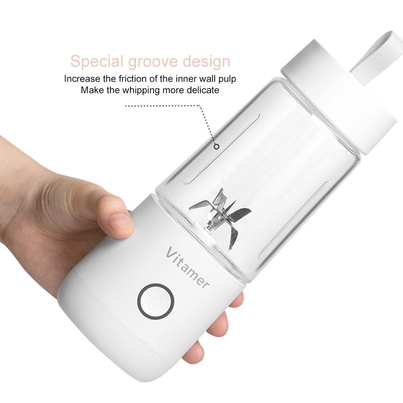 Portable USB Rechargeable Blender for Smoothies and Juices - Idea Spark Hub 