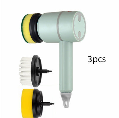 USB Rechargeable Electric Cleaning Brush for Kitchen and Bathroom - Idea Spark Hub 