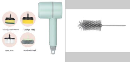 USB Rechargeable Electric Cleaning Brush for Kitchen and Bathroom - Idea Spark Hub 