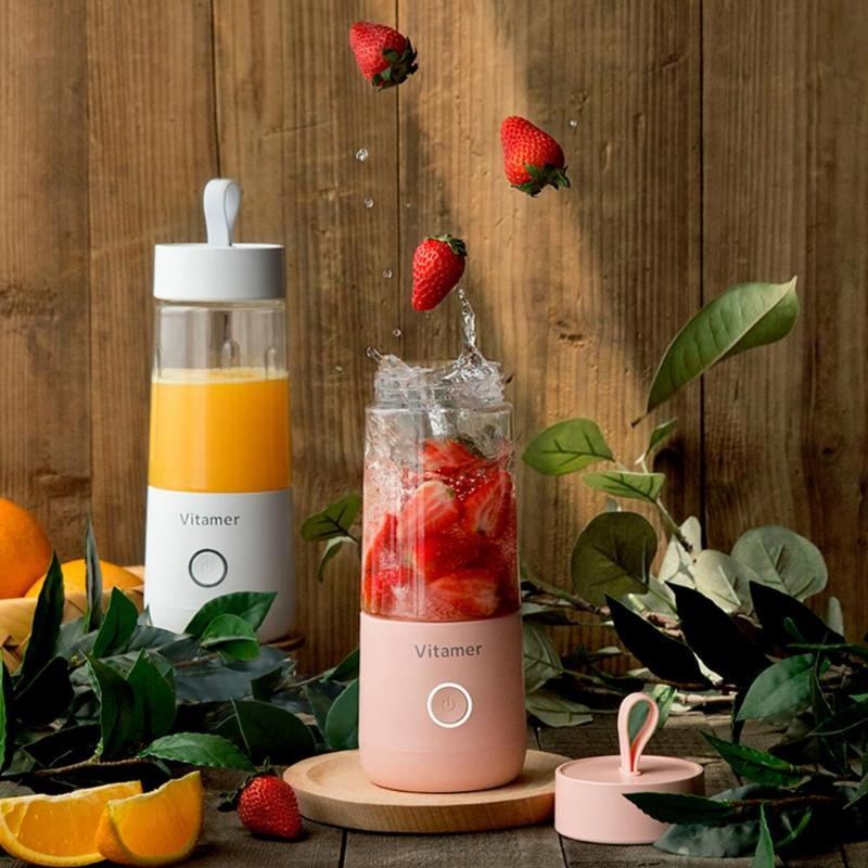 Portable USB Rechargeable Blender for Smoothies and Juices - Idea Spark Hub 