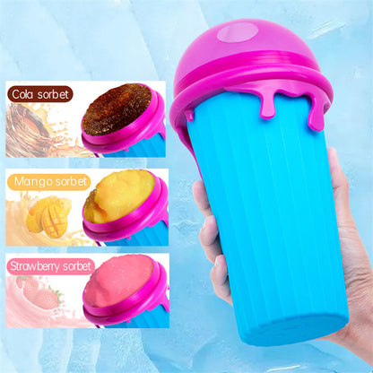 500ml Magic Slushy Maker Cup with Lid - Idea Spark Hub 