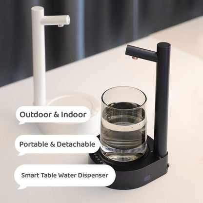 Rechargeable Electric Water Dispenser for Bottles - Idea Spark Hub 