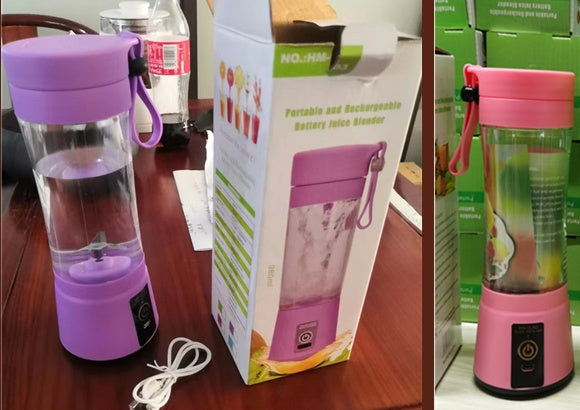 Portable USB Rechargeable Blender for Juices and Smoothies - Idea Spark Hub 