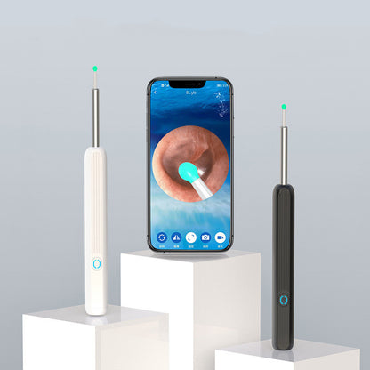 Wireless Ear Cleaner Otoscope with Camera and LED Light - Idea Spark Hub 