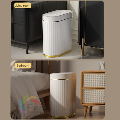 Automatic Smart Trash Can with Lid for Home Use - Idea Spark Hub 
