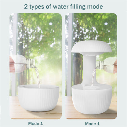 Anti-Gravity Cool Mist Humidifier with Levitating Water Drops - Idea Spark Hub 