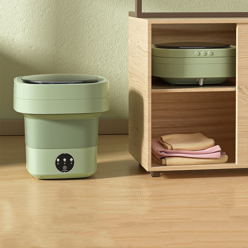 Portable Foldable Mini Washing Machine with Spin Dry - Idea Spark Hub 