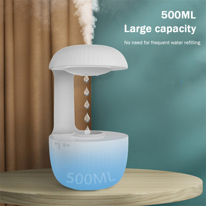 Anti-Gravity Cool Mist Humidifier with Levitating Water Drops - Idea Spark Hub 