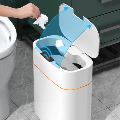 Automatic Smart Trash Can with Lid for Home Use - Idea Spark Hub 