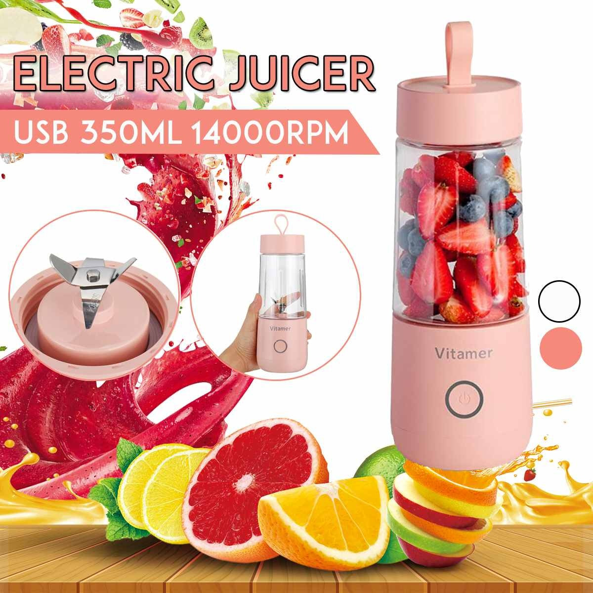 Portable USB Rechargeable Blender for Smoothies and Juices - Idea Spark Hub 