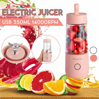 Portable USB Rechargeable Blender for Smoothies and Juices - Idea Spark Hub 