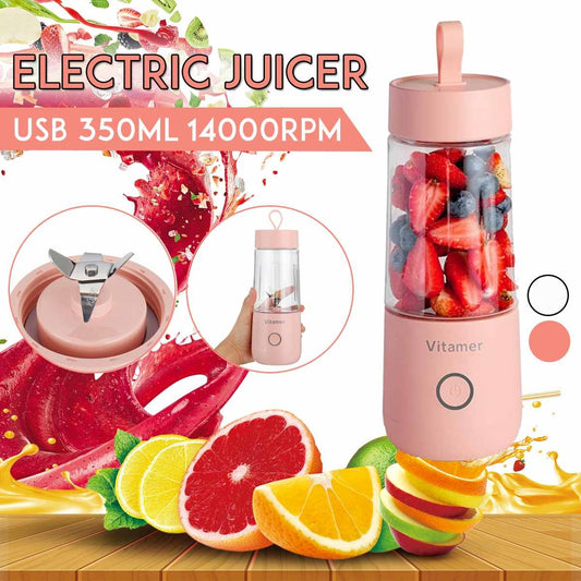 Portable USB Rechargeable Blender for Smoothies and Juices - Idea Spark Hub 