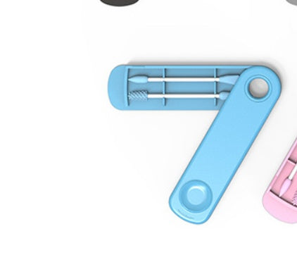 Double Ended Silicone Recycled Cleaning Cotton Swab