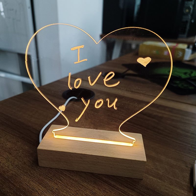USB Night Light with LED Message Board - Idea Spark Hub 