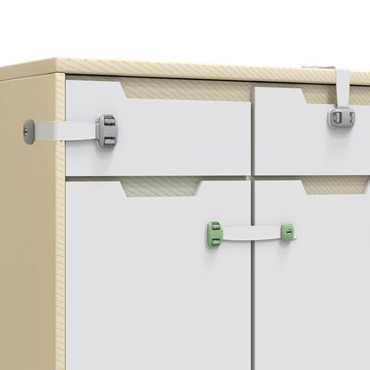 Child Safety Cabinet Locks No-Drill Protection - Idea Spark Hub 