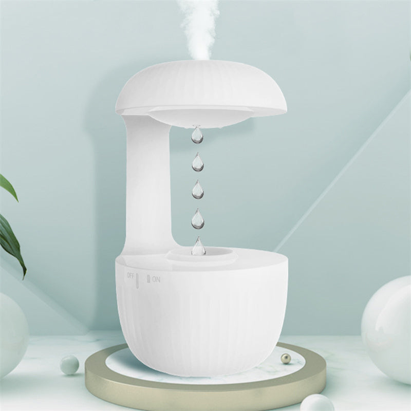 Anti-Gravity Cool Mist Humidifier with Levitating Water Drops - Idea Spark Hub 
