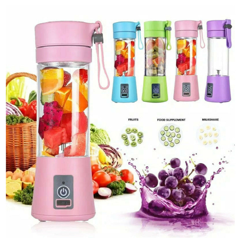 Portable USB Rechargeable Blender for Juices and Smoothies - Idea Spark Hub 